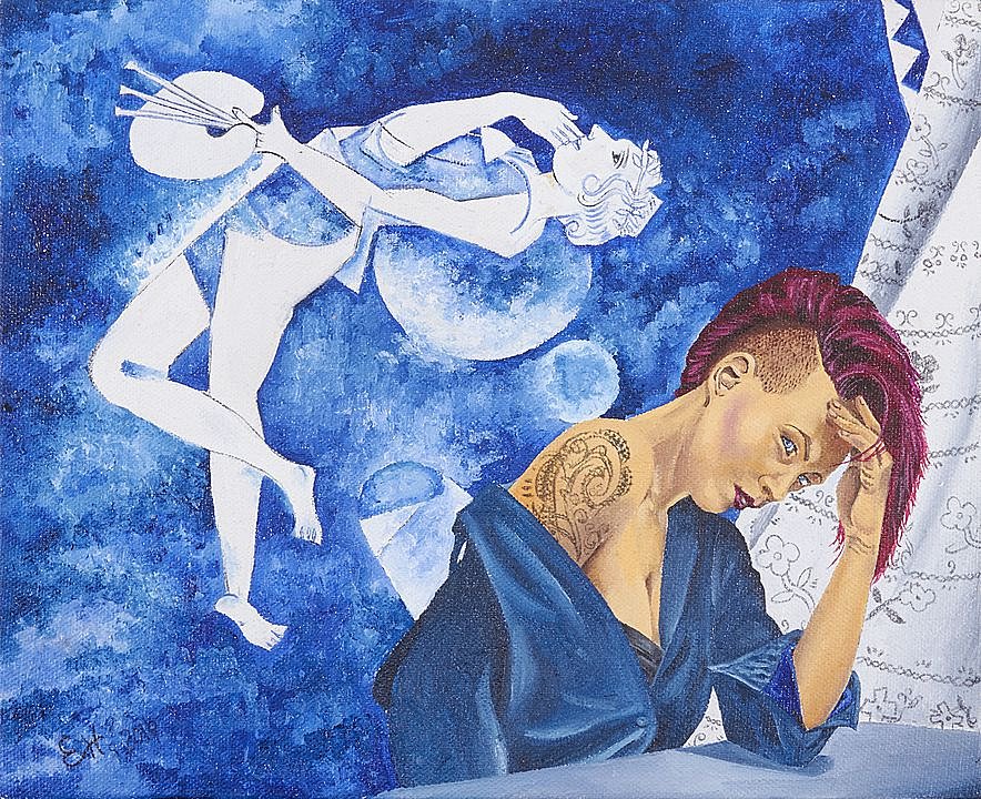 Poema para una piel auscente, Chagall imaginary daughter (2017)
